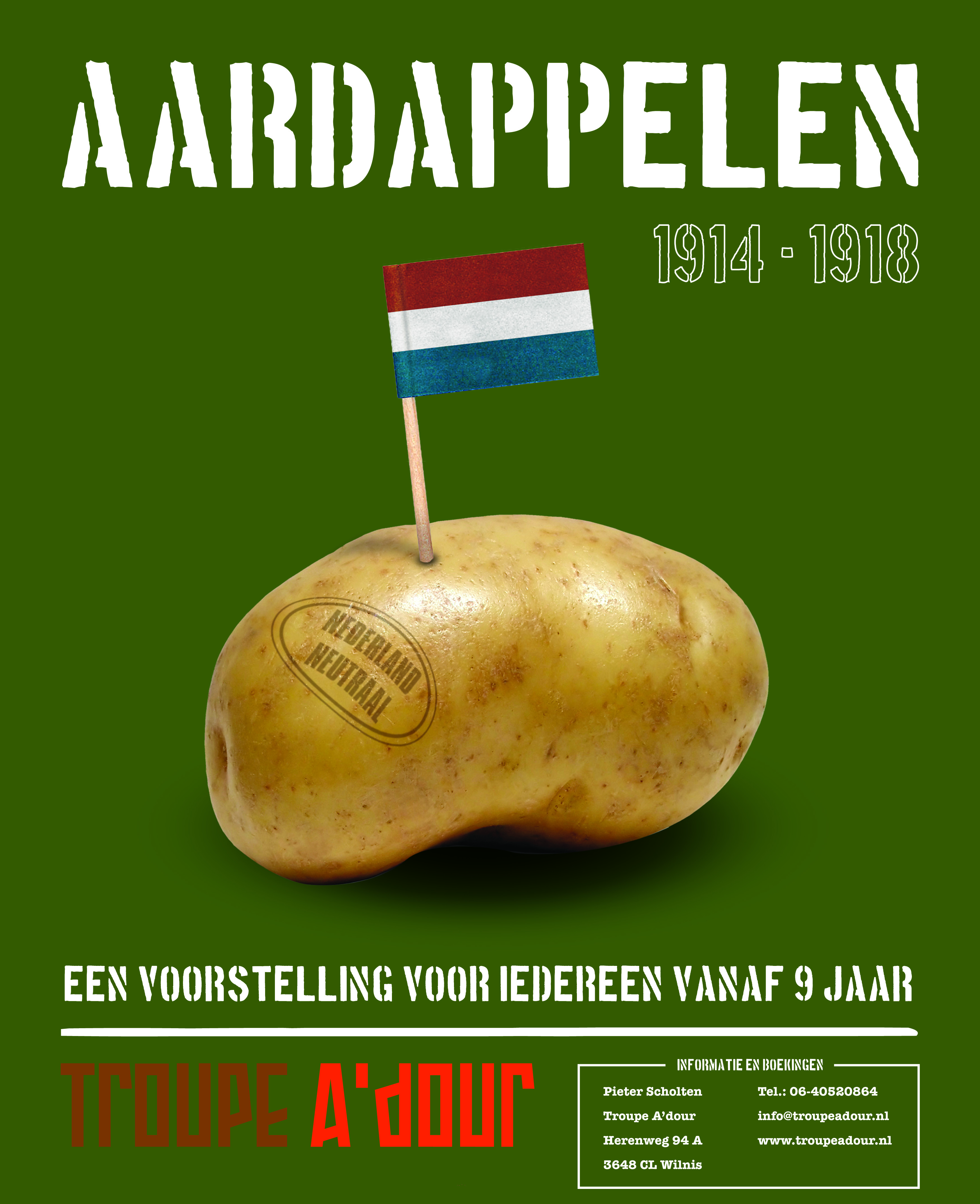 Aardappelen Poster aangepast